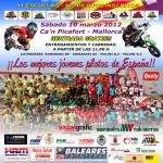 Cartel de la primera carrera Liga Inter Escuelas 2012